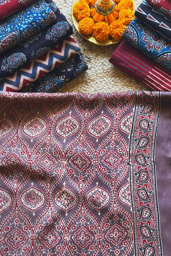 Ajrakh Fabric